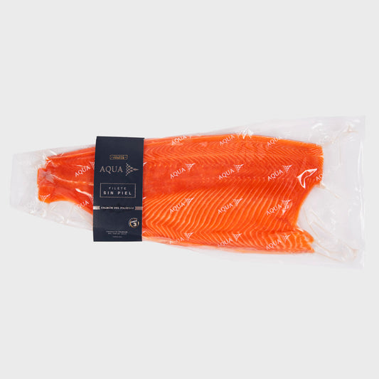 Filete Salmón del Pacífico sin Piel (1,0 a 1,1 Kgs aprox.)