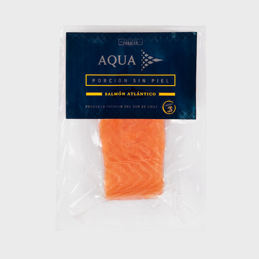 Porción Salmón Atlántico sin piel (160 a 180 grs aprox.)